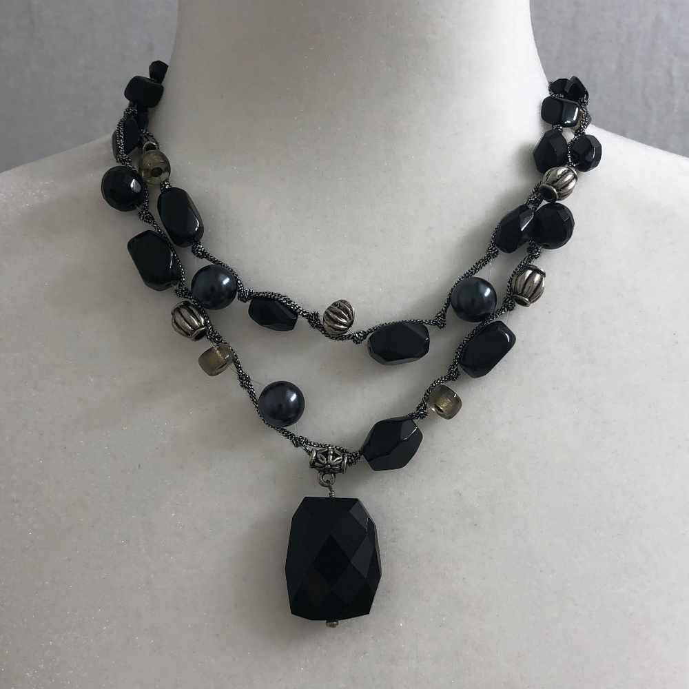 Black Statement Necklace